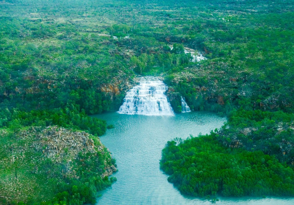 Kimberley  Cruise aerial view