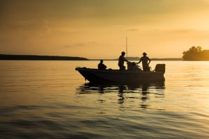 Louisiades-Expedition-Boat-at-Dusk