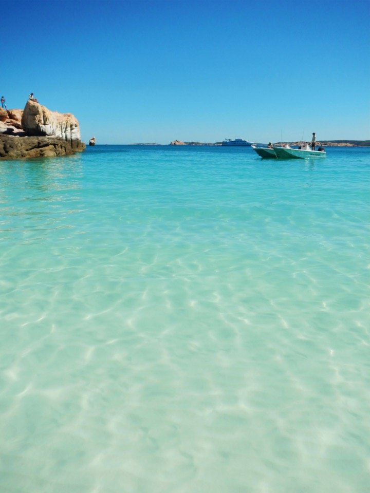 Mick at Silica Beach Buccaneer Archipelago