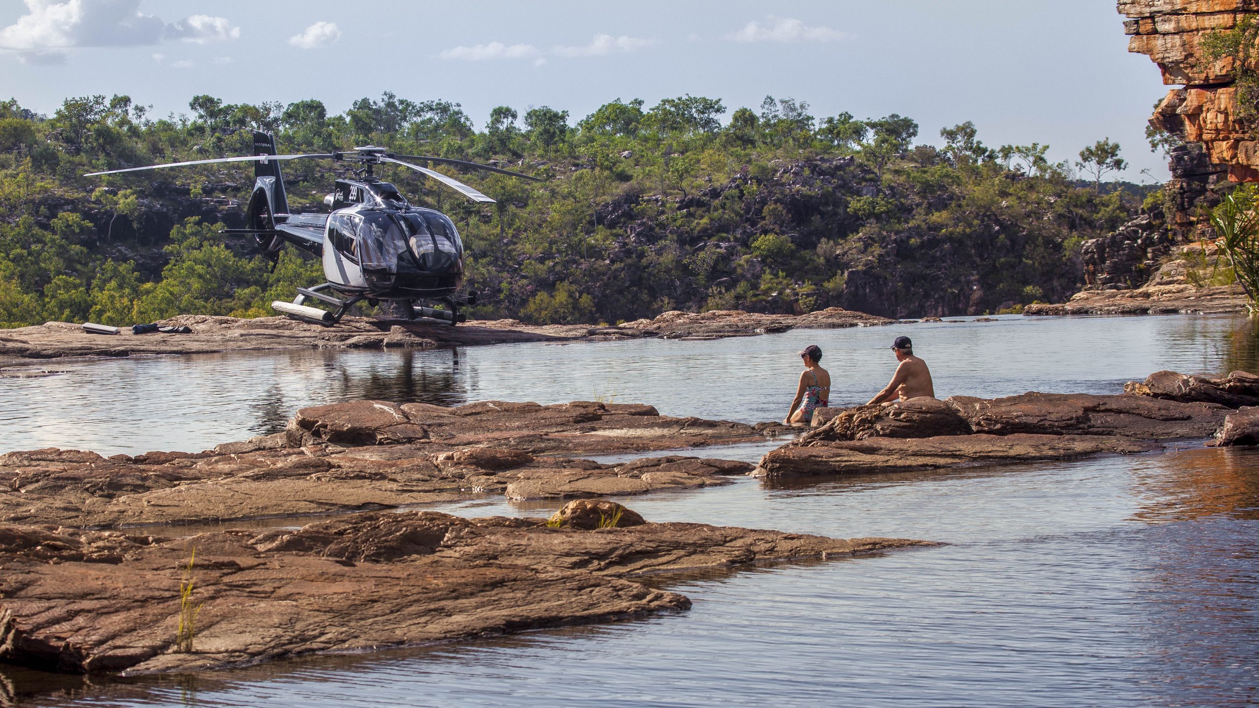 True north helicopter at Kimberley