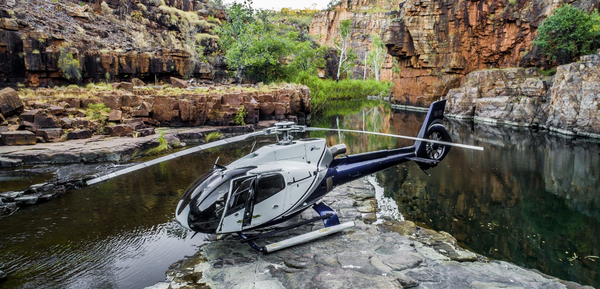 True North Helicopter Landed in Kimberley