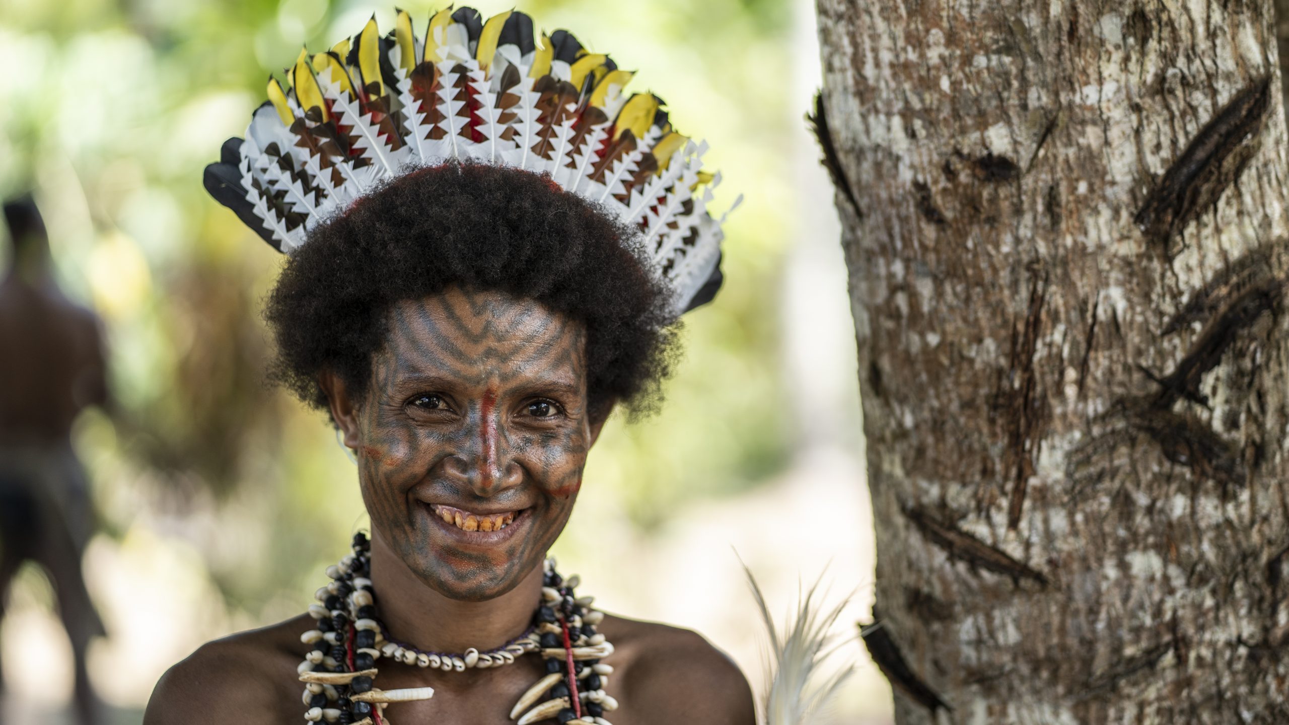 Warm welcome from a Papua New Guinea