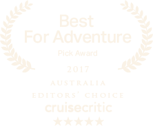 Best for Adventure Pick Award - 2017 Australia Editors