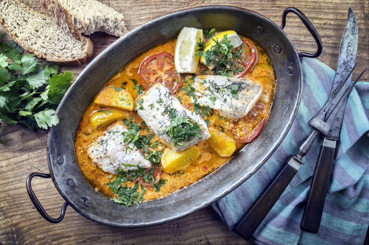 Barramundi curry