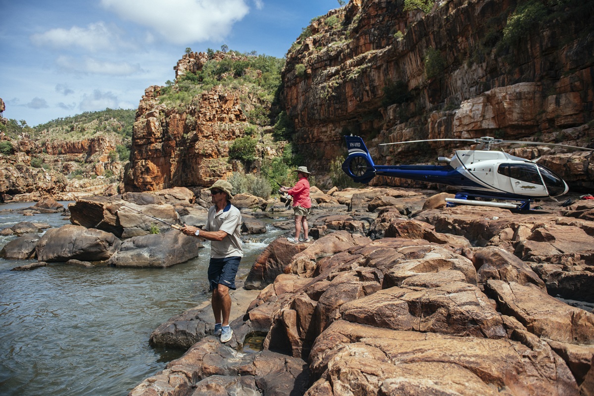 heli-fishing