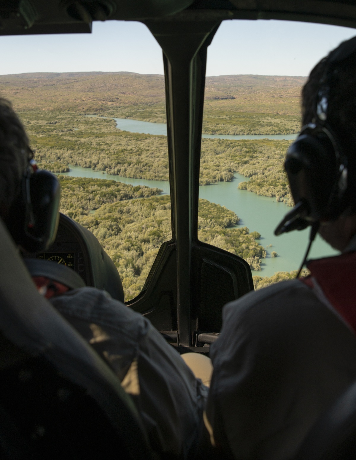 hunter river By air