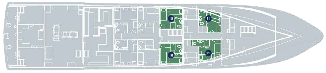 True North I Ocean Class Cabins Blueprint
