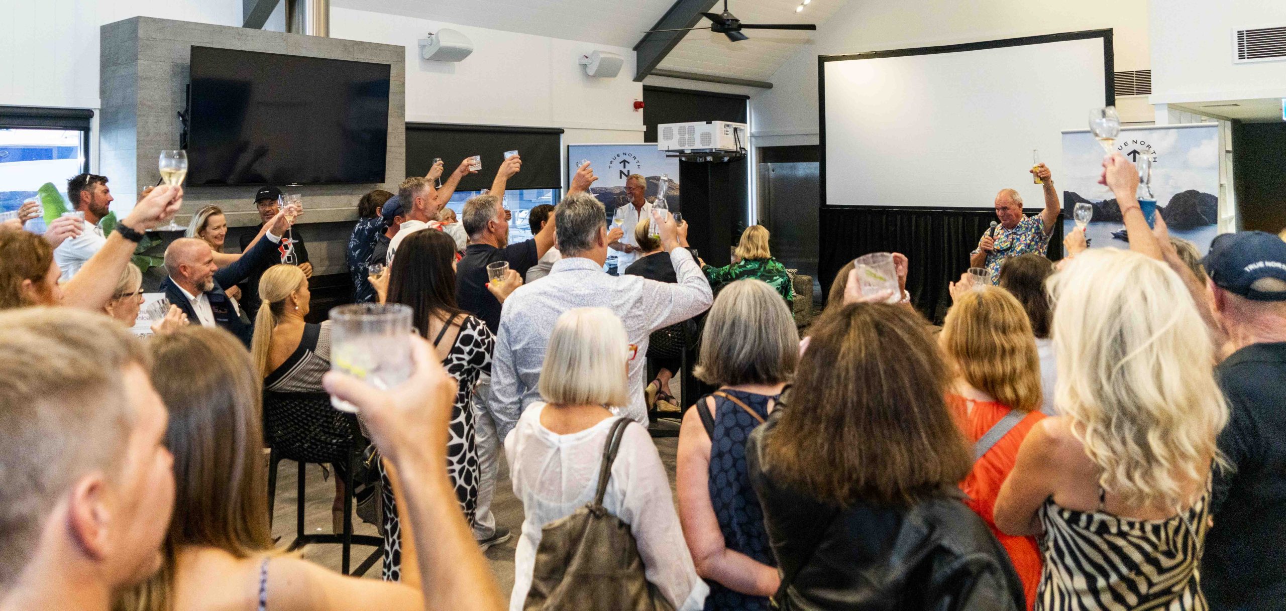 Past guests recently came together to celebrate the launch of TRUE NORTH II 